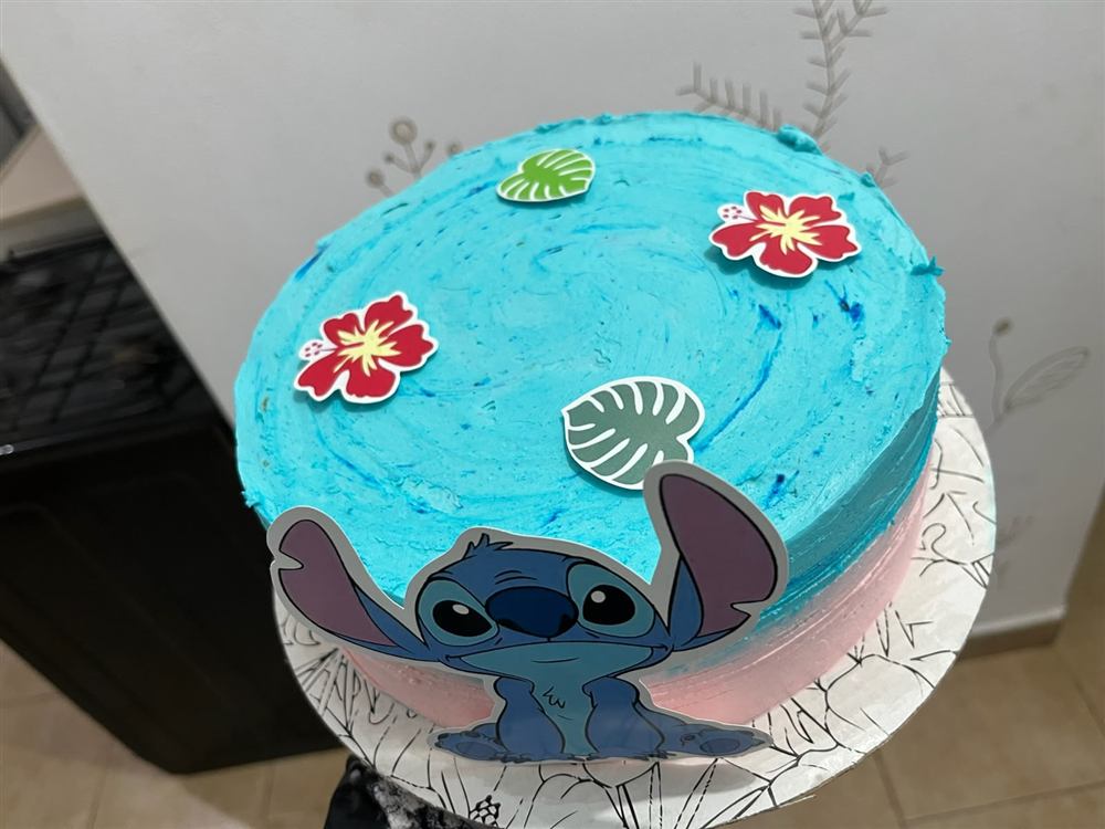 Torta temática infantil de Stitch